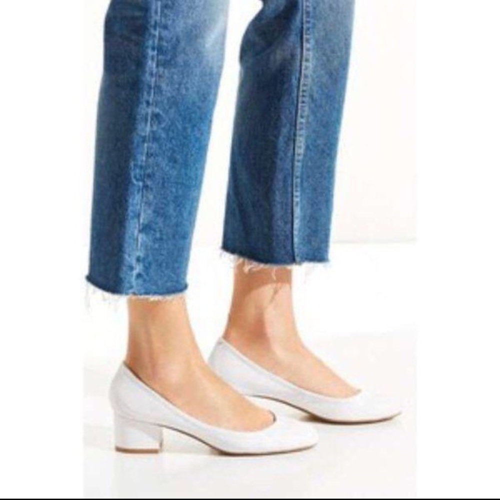 Jeffery Campbell Bitsie size 8 white NEW